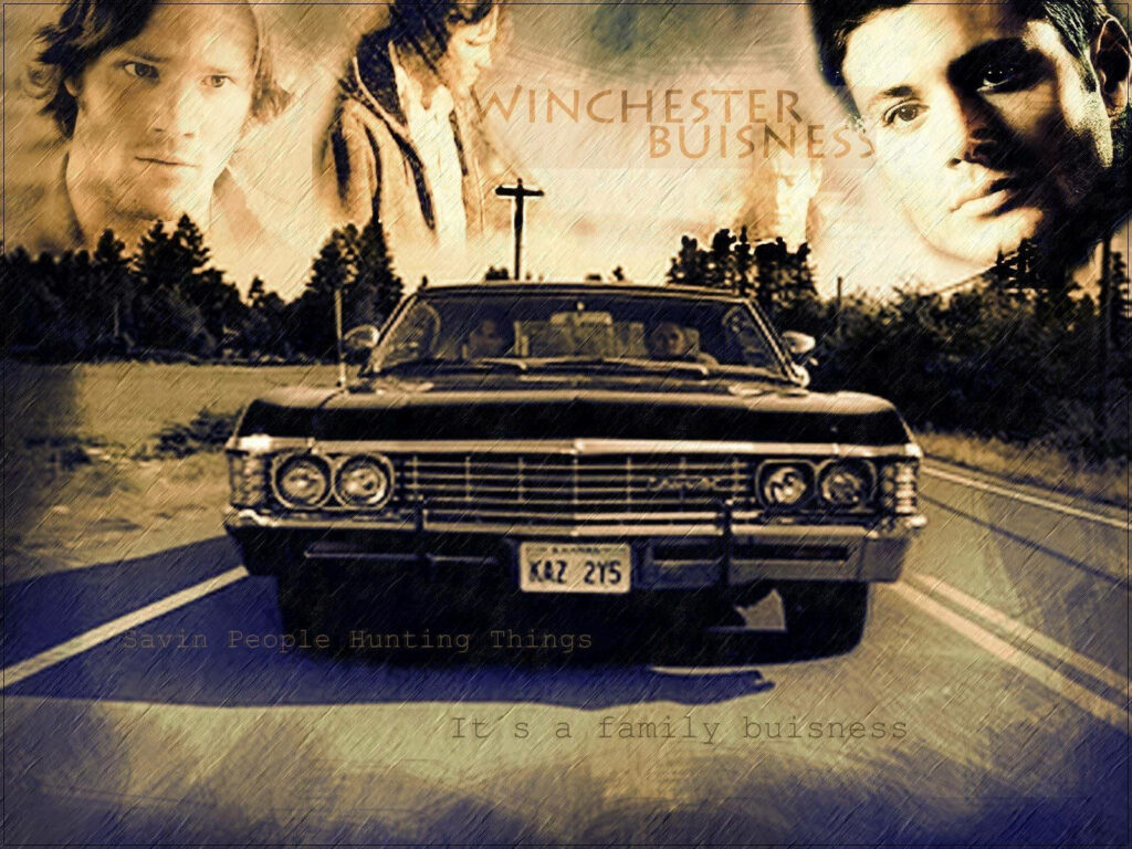 Supernatural The Winchesters Wallpaper: Dean & Sam's Epic Journey