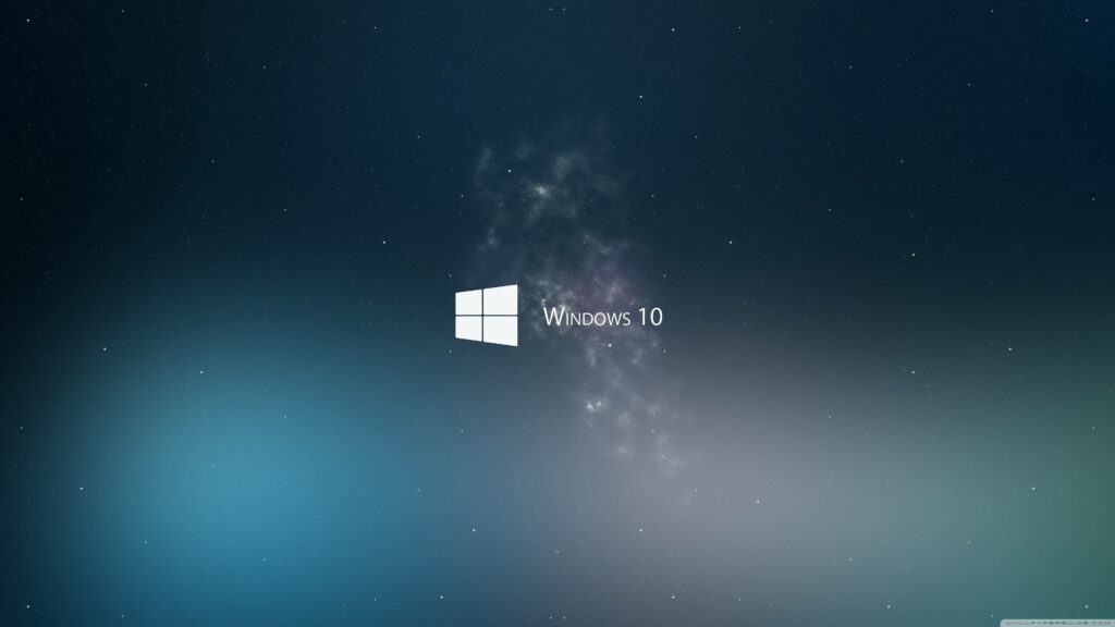 Windows 10 Logo: Unleashing the Windows' Serene Background Wallpaper