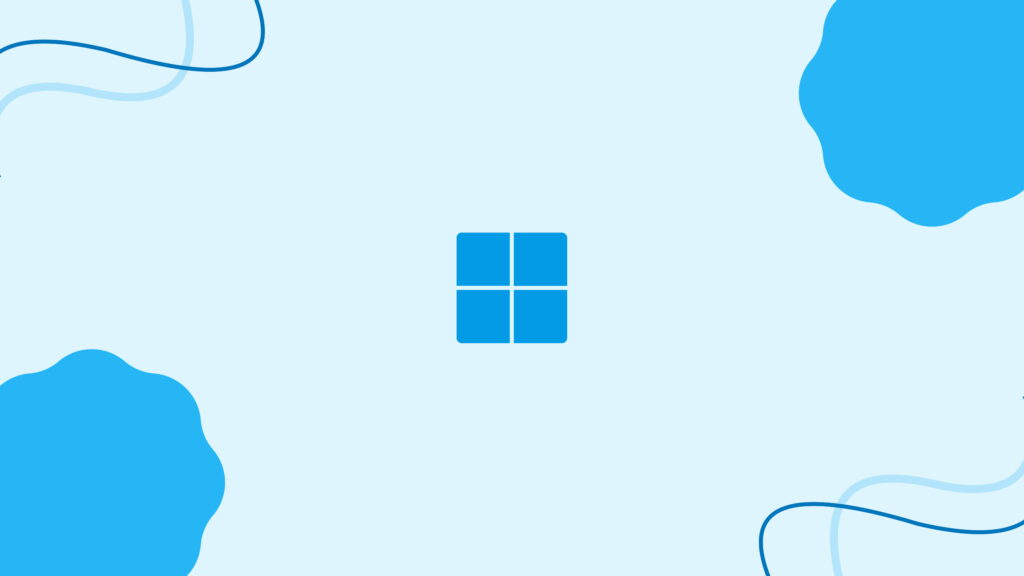 Sleek and Modern: Windows 11 Logo Shines as Minimalist Microsoft's Technological Masterpiece in Stunning 8K Wallpaper Background