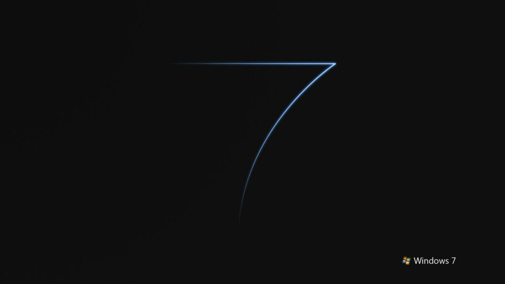 Simplicity Unleashed: Embrace the Minimalist Charm of Windows 7 Home Screen Wallpaper