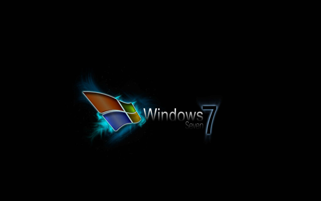 Windows 7: Embracing the Timeless Elegance of Minimalistic Dark Interface Wallpaper