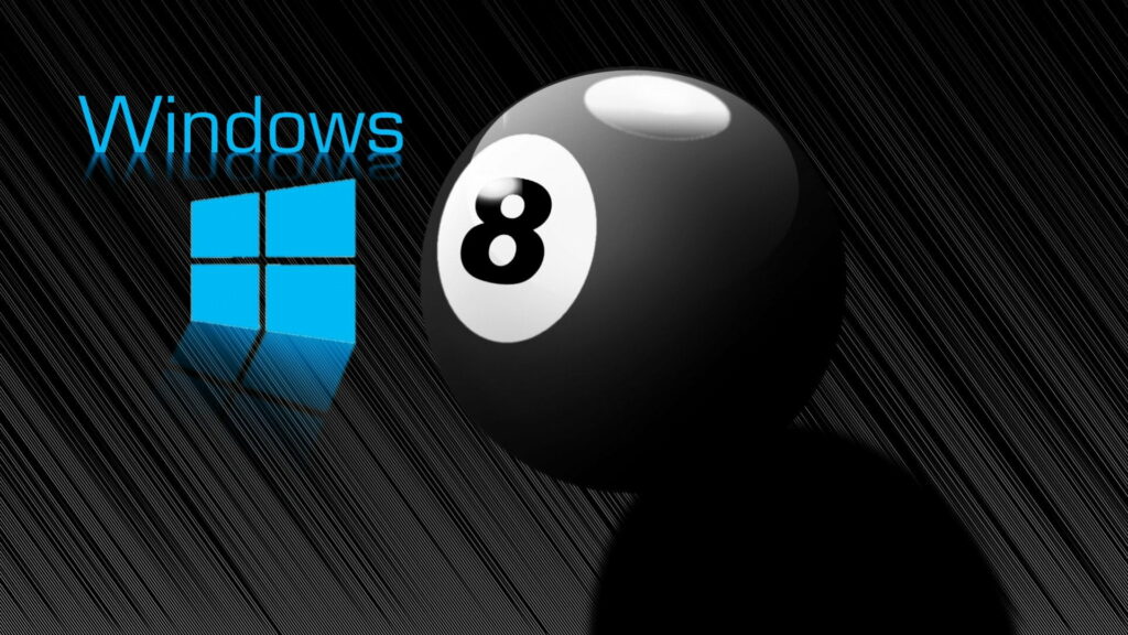 Revamped Abstraction: Windows 8 HD Wallpaper in a Striking Background