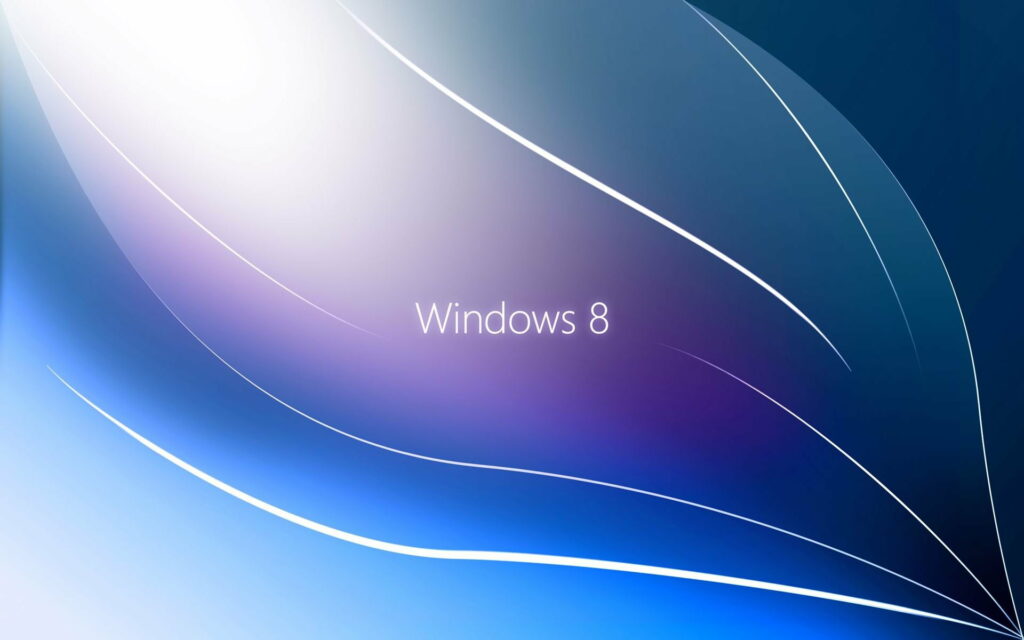 Artistic Rendition: Vibrant HD Wallpaper Showcasing the Abstract Beauty of Microsoft Windows 8 System