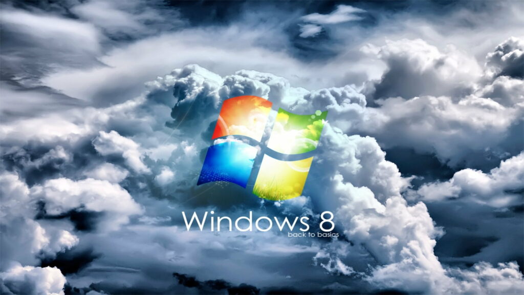 Digital Windowscape: Embracing Technology with Windows 8 HD Wallpaper