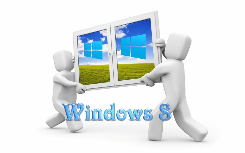 The Hilarious Sides of Windows 8: Microsoft's Tech Comedy Show in HD Wallpaper