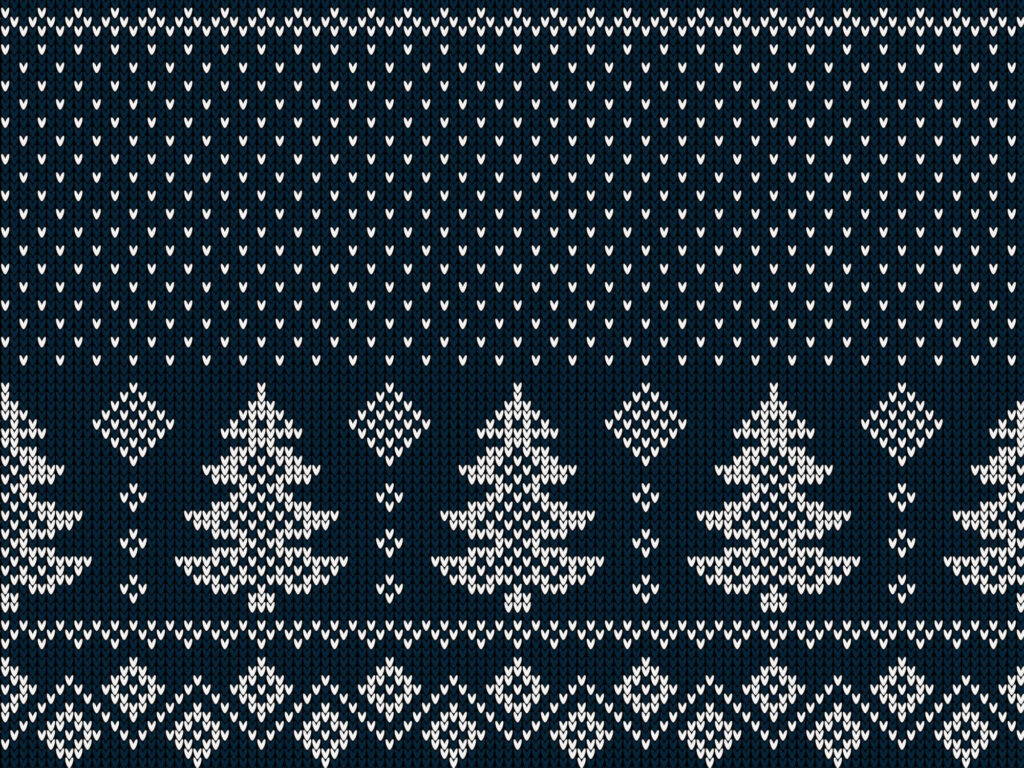 Winter Serenity: Embracing Coziness through Minimalist Knitting Wallpaper