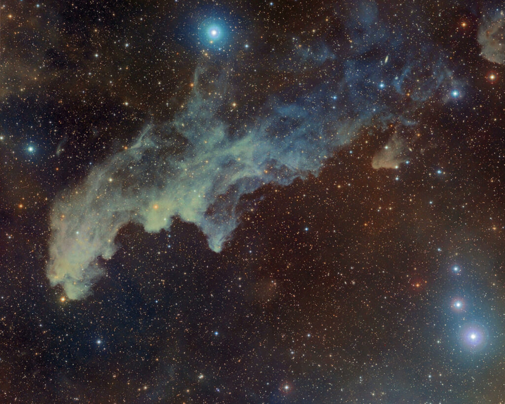 Witch Head Nebula Wallpaper: Stunning Cosmic Cloud Formation