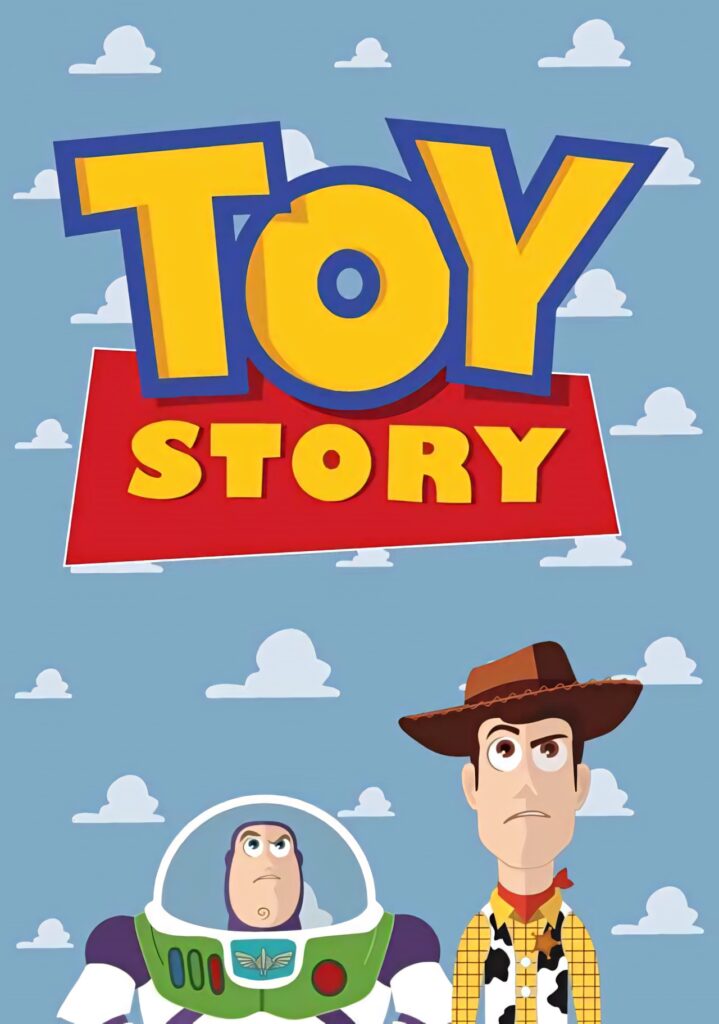 Woody & Buzz Lightyear Toy Story Cloud Wallpaper Background