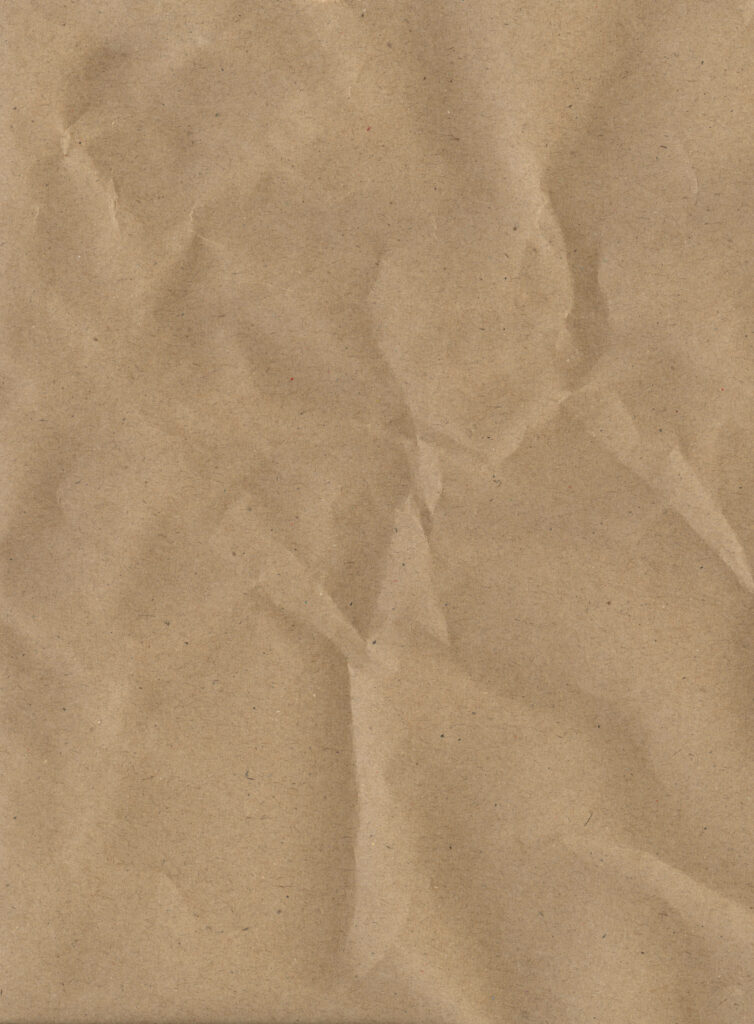 “Rustic Brown Paper Texture Wallpaper with Natural Folds & Creases”