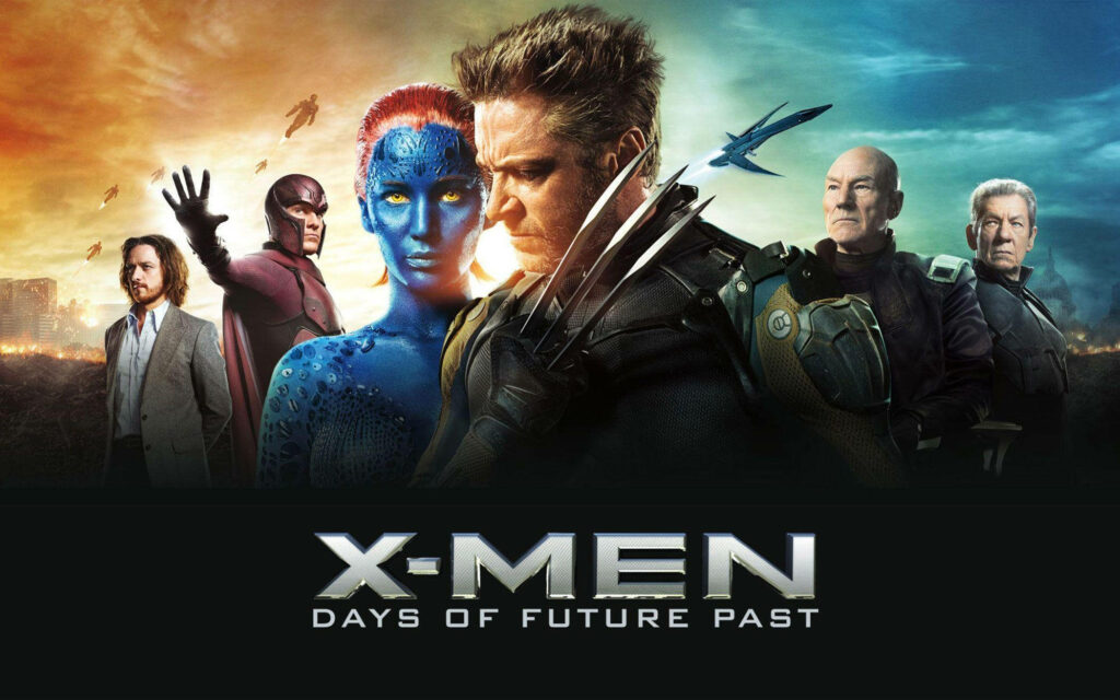 Vibrant X-Men: Days of Future Past Wallpaper - Iconic Characters