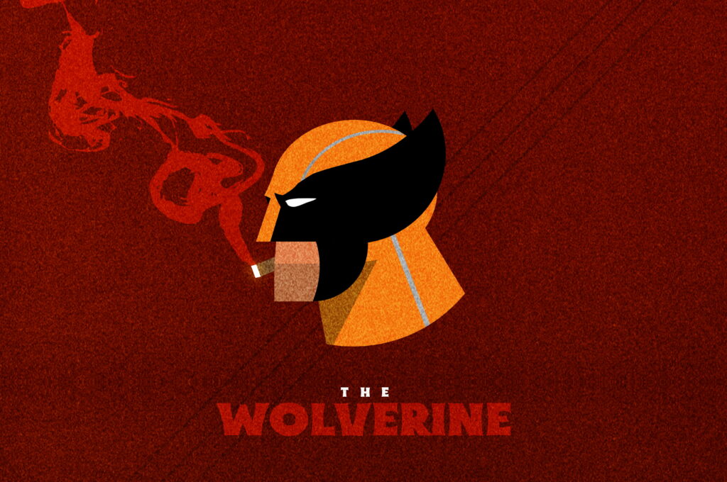 Legendary Wolverine: X-Men's Fierce Hero in High-Definition Artwork Wallpaper