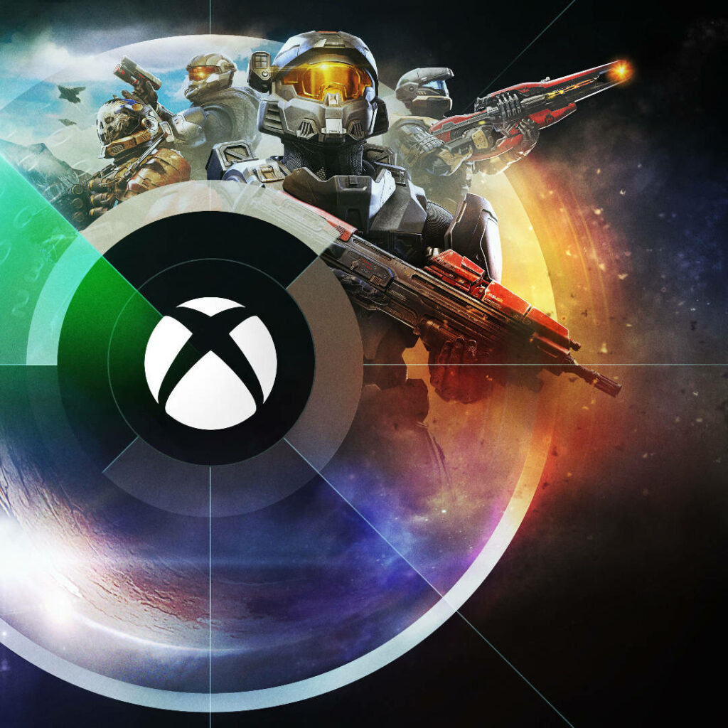Stellar Gaming: Xbox Studio's Hypnotic Celestial Sanctuary in Crystal Clear Resolution Wallpaper