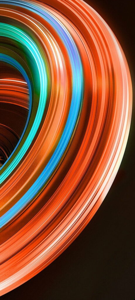 Xiaomi Abstract Wonderland: Vibrant HD Phone Wallpaper for a Captivating Background
