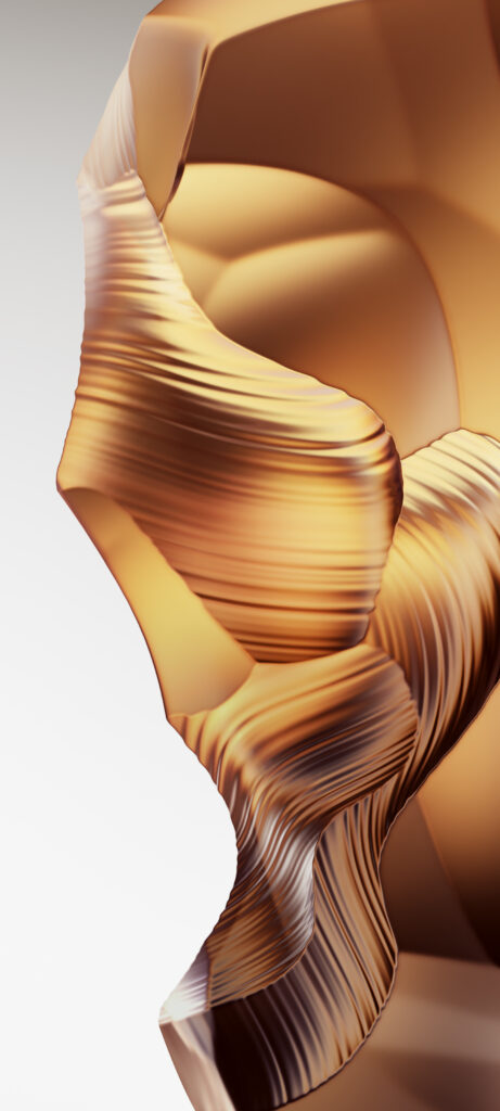 Xiaomi HyperOS 2 Stock Wallpaper - Abstract Warm Tones Background