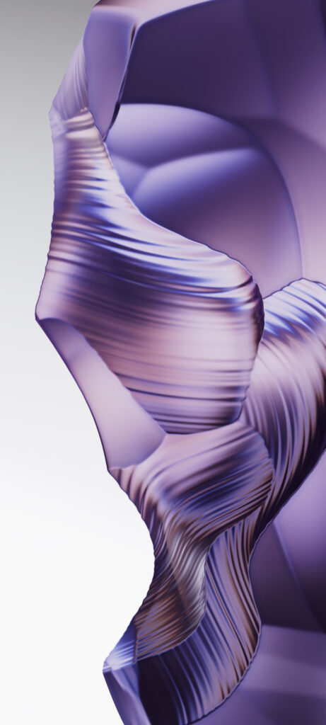 Abstract Purple Lavender Wallpaper - Xiaomi HyperOS 2 Background