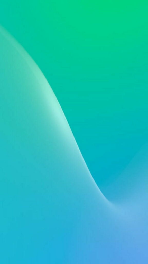 Turquoise and Blue Gradient Wallpaper for Xiaomi Redmi Go