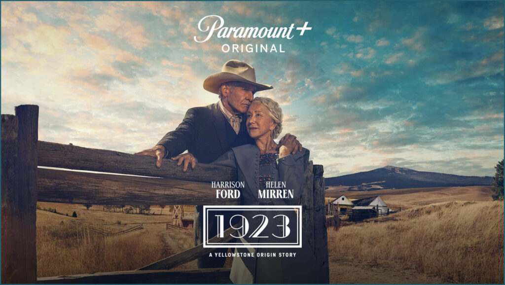 Yellowstone Series Origins: Ford & Mirren in Rural Wallpaper Scene