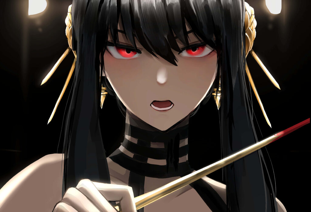 Yor Forger Assassin Wallpaper – Intense Spy x Family Art