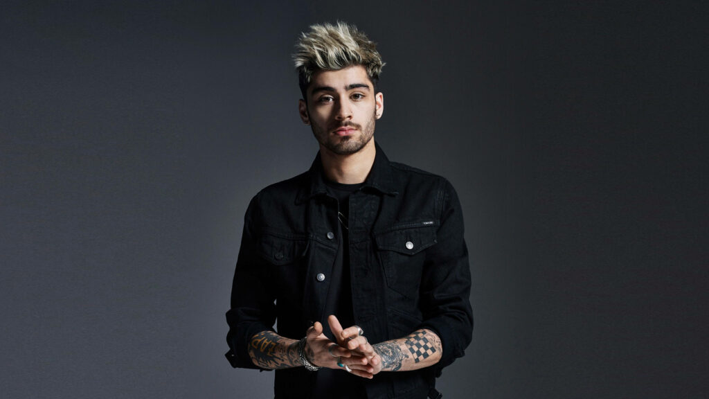 Zayn Malik Stylish Wallpaper: 2016 Album Era with Dark Outfit