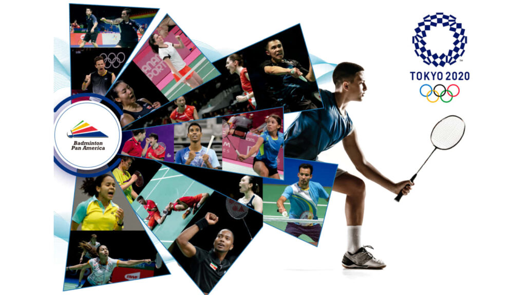 Badminton Tokyo 2020 Background Wallpaper