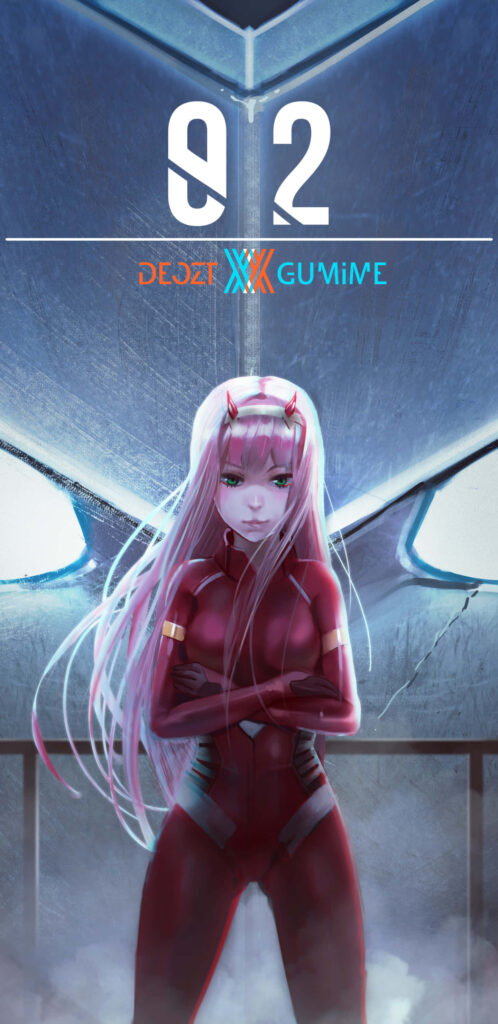 Zero Two Darling in the Franxx Wallpaper - Futuristic Background