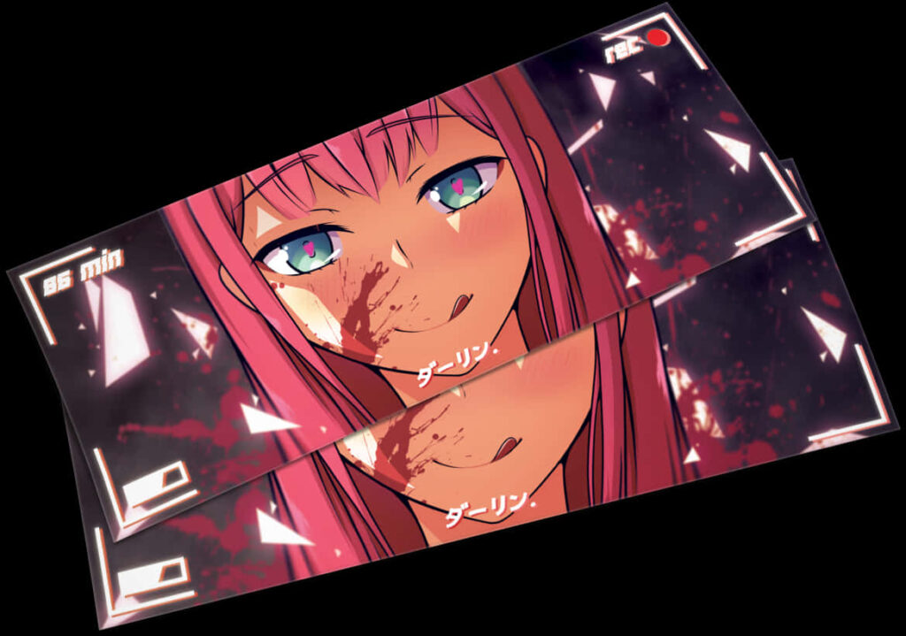 Zero Two Battle Aftermath Wallpaper - Dark, Dramatic Anime Art