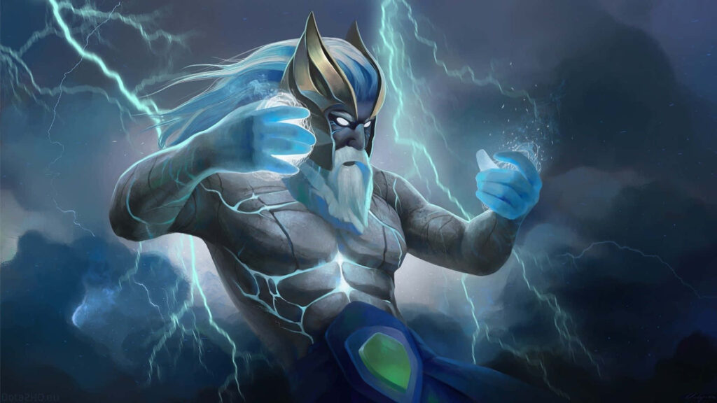 The Almighty Zeus: Unleashing Divine Destruction in Epic High Definition Wallpaper
