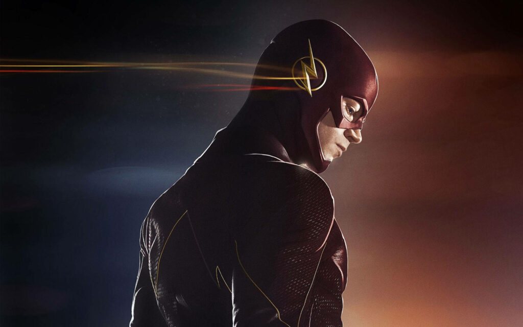Zooming into Action with Barry Allen: The Flash Wallpaper