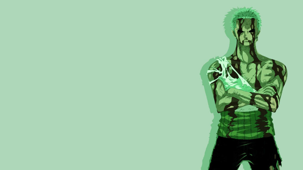 Zoro's Captivating Wallpaper