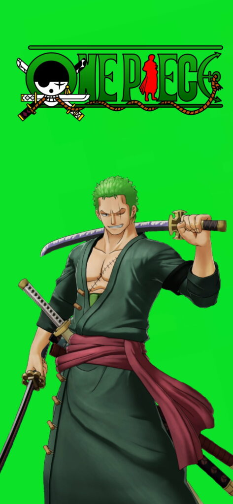 Zoro: The Swordsmen's Resolve - One Piece HD Phone Wallpaper for Anime Background Enthusiasts