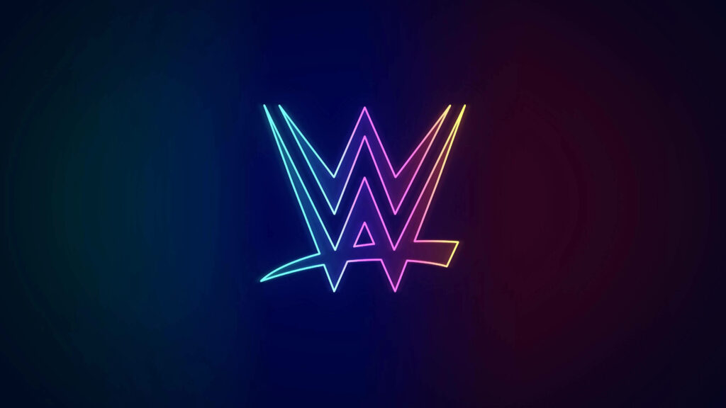 The Spectacular WWE Rainbow Neon Light Wallpaper: A Bold and Bright Tribute to Your Love for Wrestling