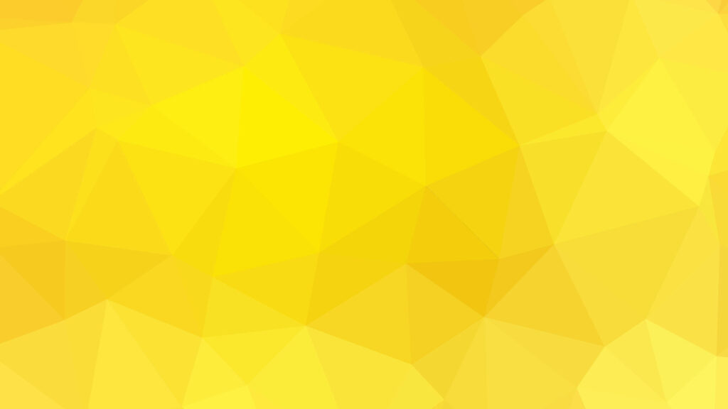 Triangle Tango: Geometric Yellow Aesthetic Laptop Wallpaper with Playful Patterns